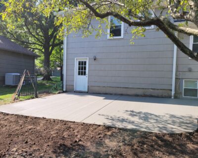 Sleek Backyard Patio